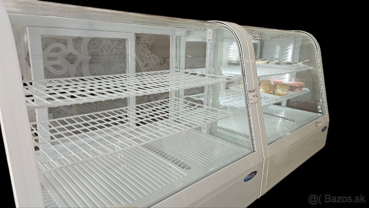Chladiaca vitrína biela - 2