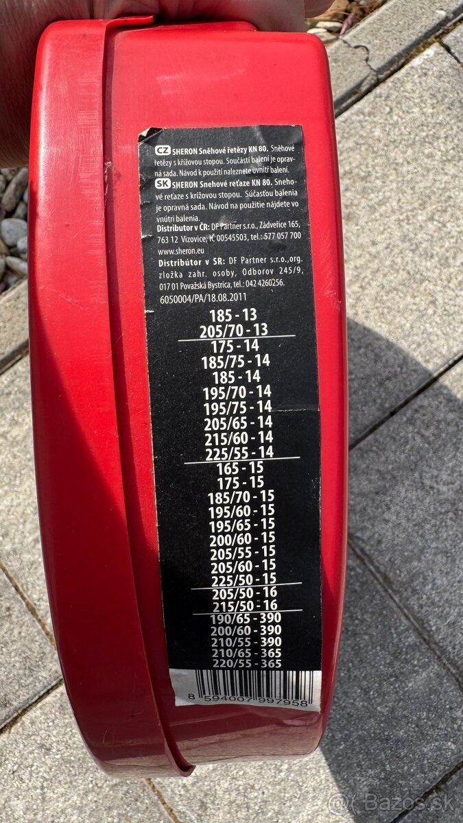 Snehové reťaze SHERON KN 80 - 2