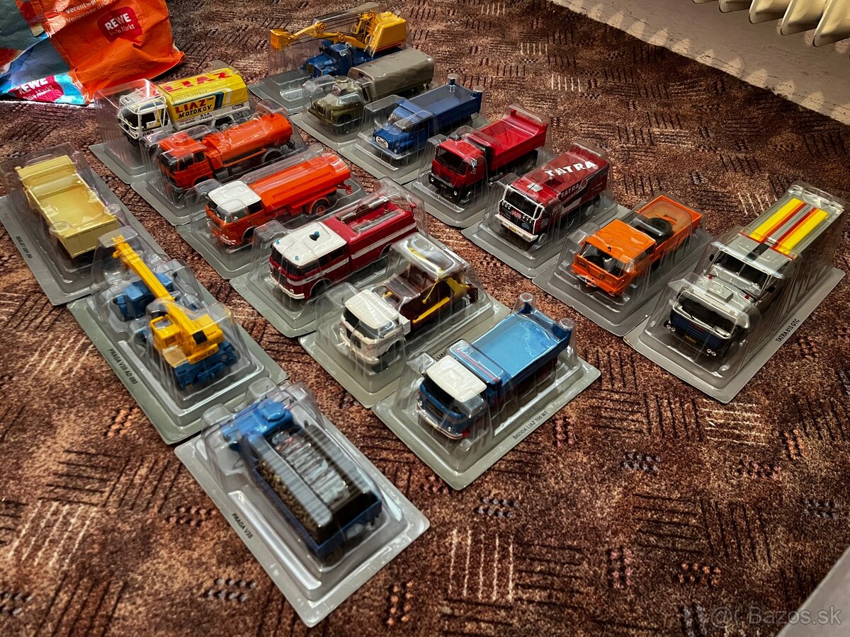 Modely nákladných áut minulej éry - 2