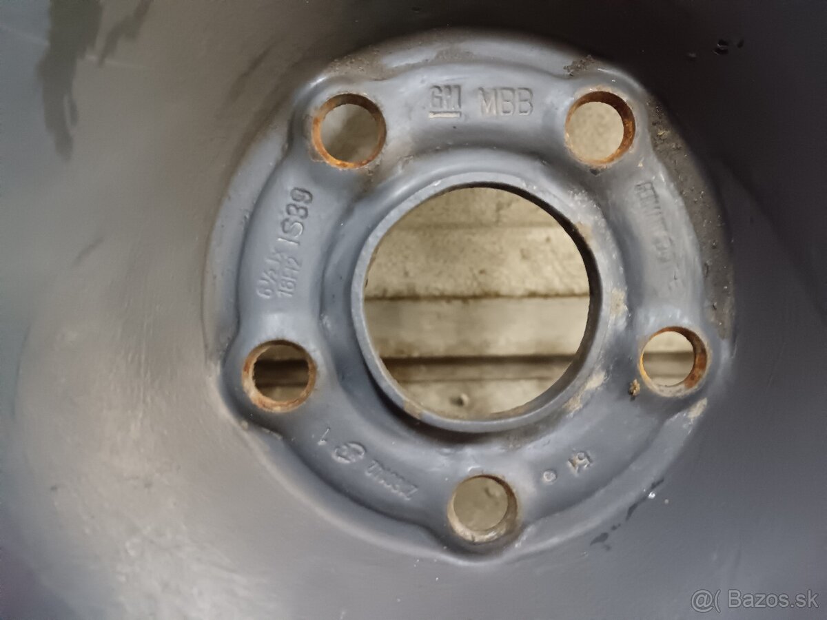 Plechové disky R16 5x105 - 2