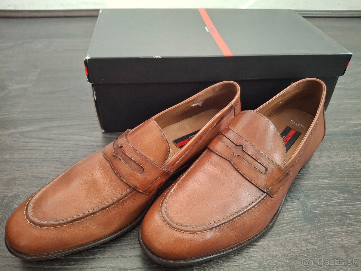 Lloyd kozene mokasiny topanky obuv ORIGINAL NOVE - 2
