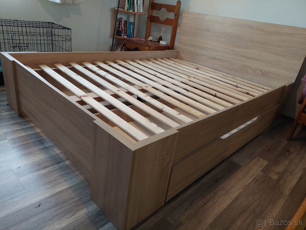 Manzelska postel 140x200 - 2