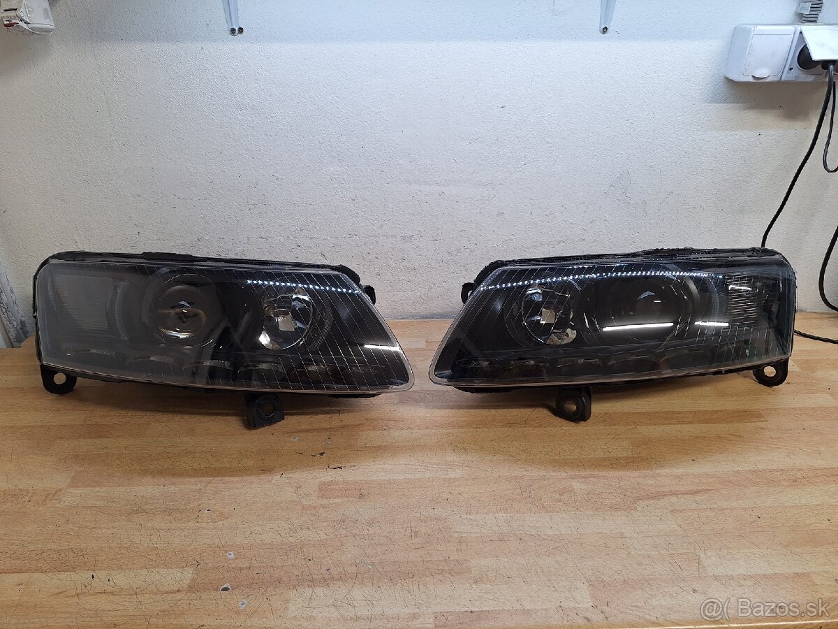 Bi-led svetlá audi A6 c6 facelift - 2
