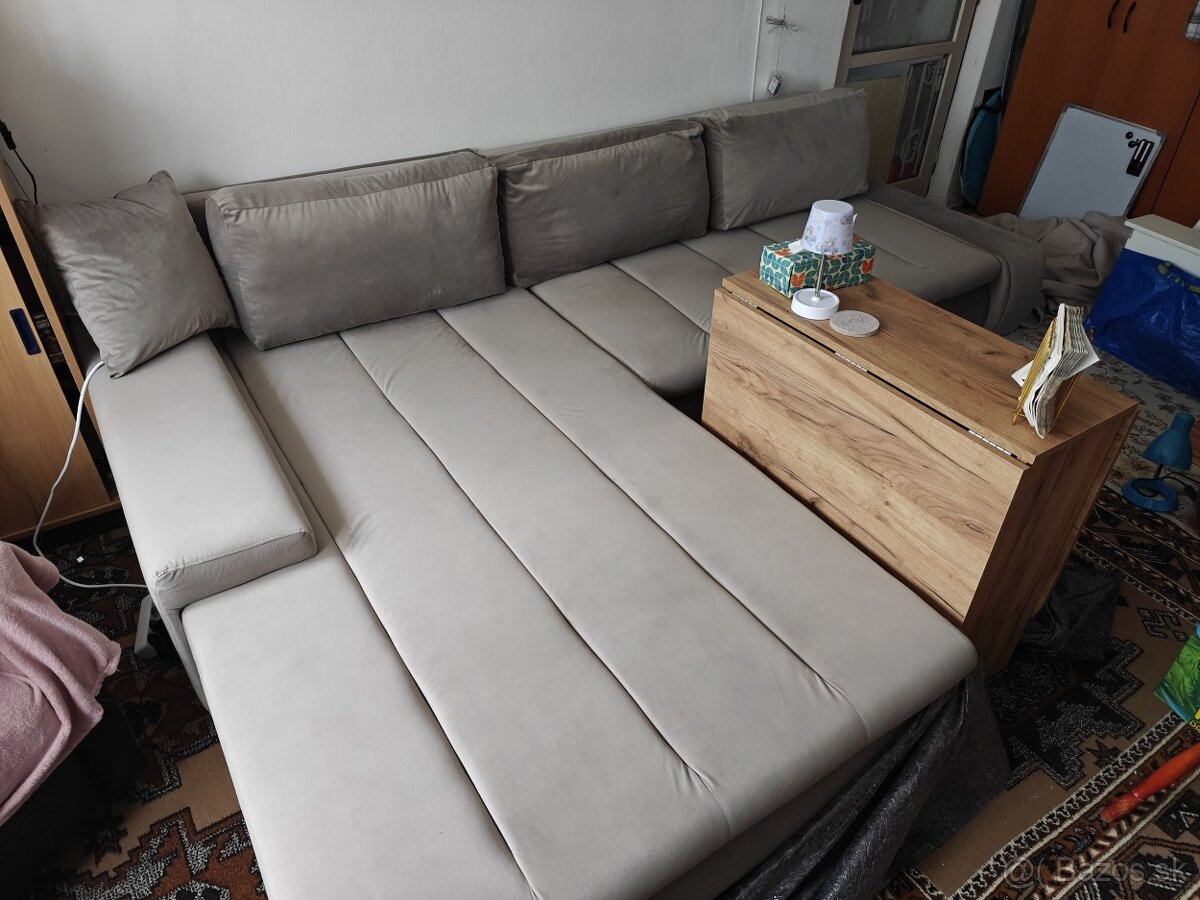 Veľká rozkladacia sedacia súprava - 2