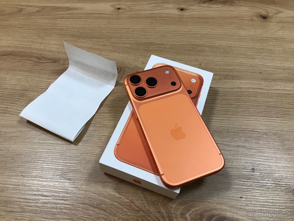 Predam Iphone 17 Pro 256gb oranžový - 2