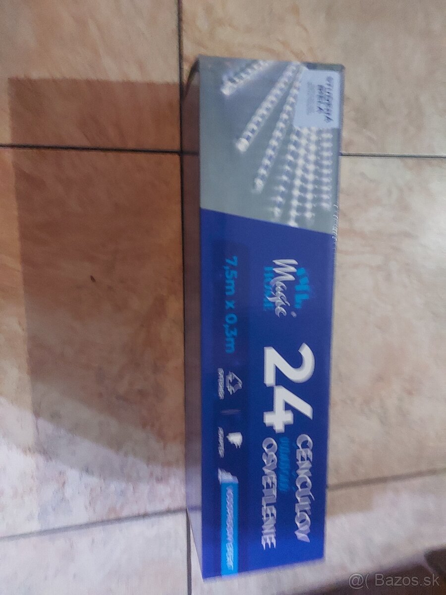 Vianočné svetlá, osvetlenie cencúle - 2