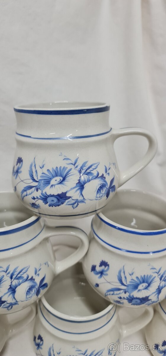 Šálky Kera Vitral Czechoslovakia - 2