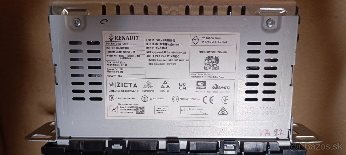 autorádio Renault - 2