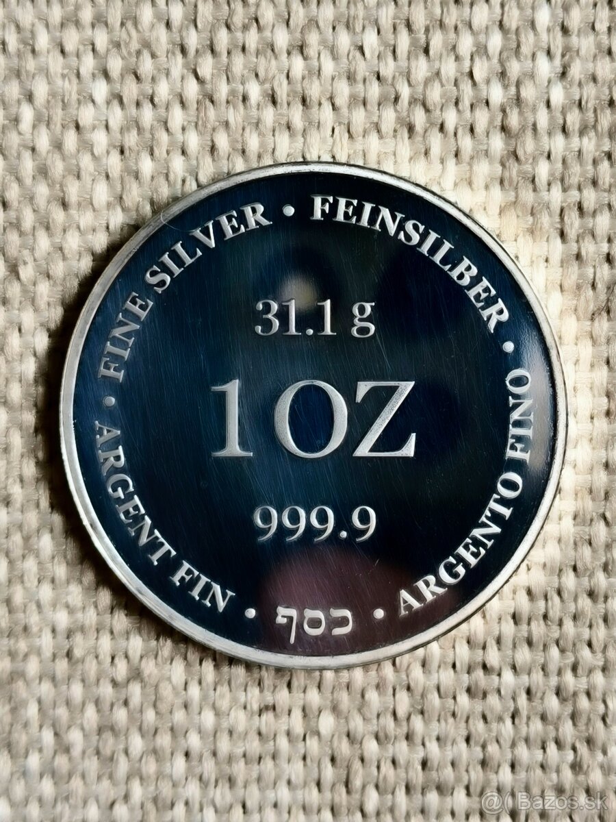 Haggai 2.8, 1oz, 999.9 - 2