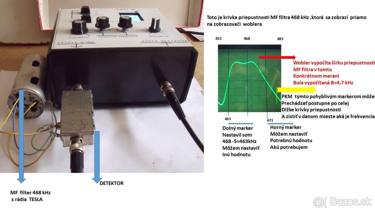 Predám multifukčný generátor signálu +rozmietavý generátor - 2