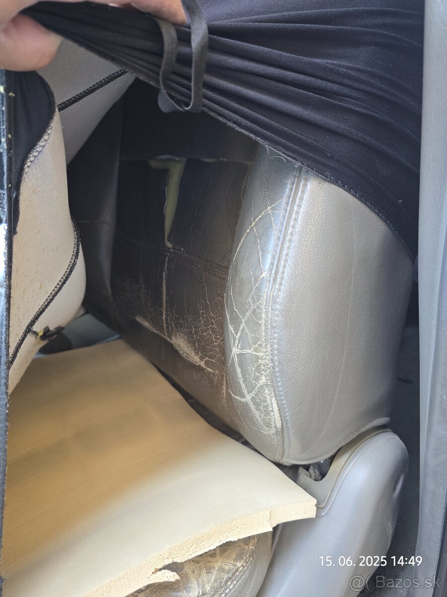 Kožené elektrické sedačky Nissan Patrol Y61 wagon