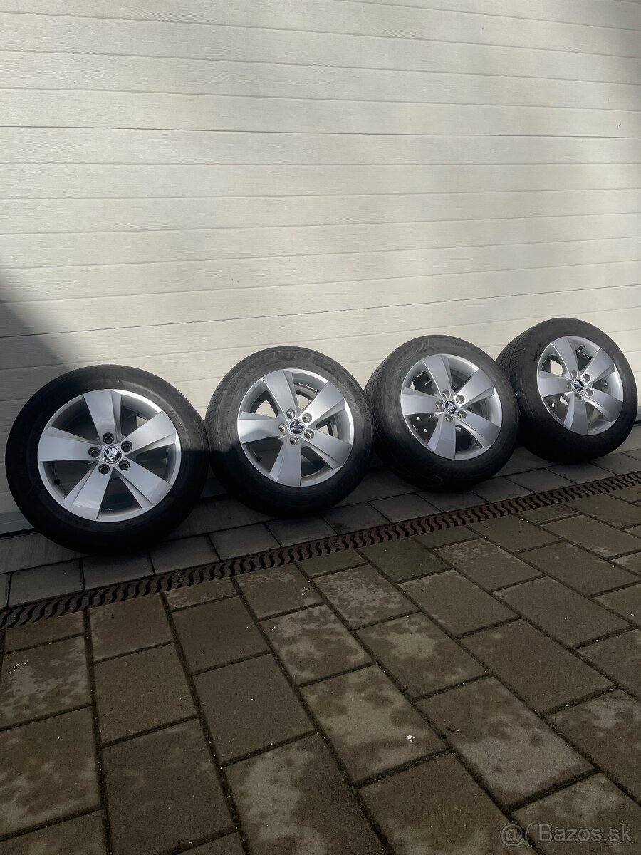 Alu disky 5x100 r15" Škoda Fabia,Kamiq,Scala - 2