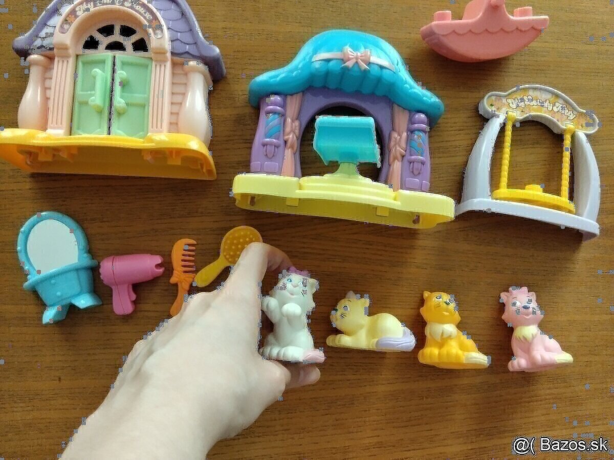 Retro mačičky lps - 2