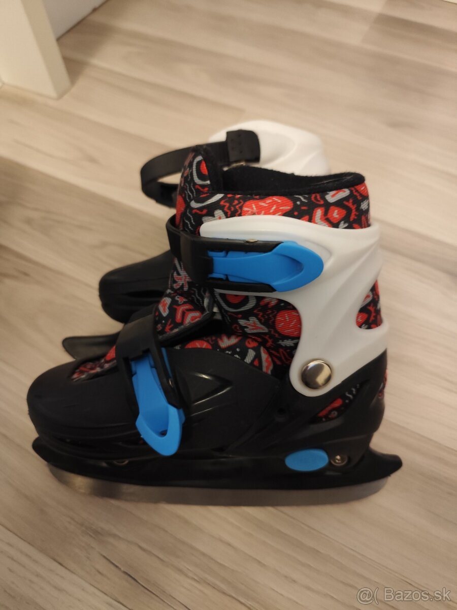 Predám detské nastaviteľné korčule 30-33 - 2