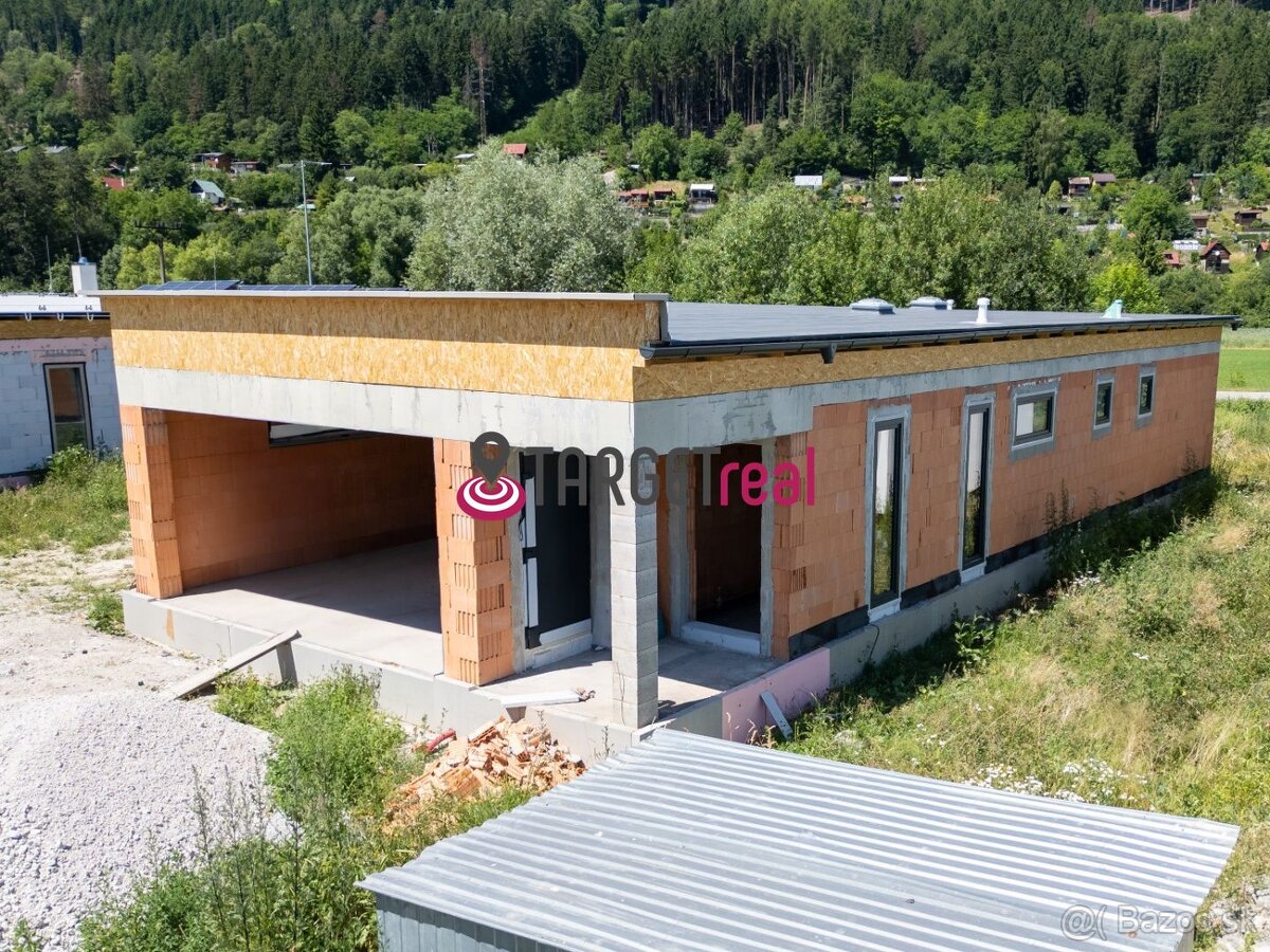 Exkluzívna novostavba 4-izbového bungalovu s dvojgarážou – T - 2