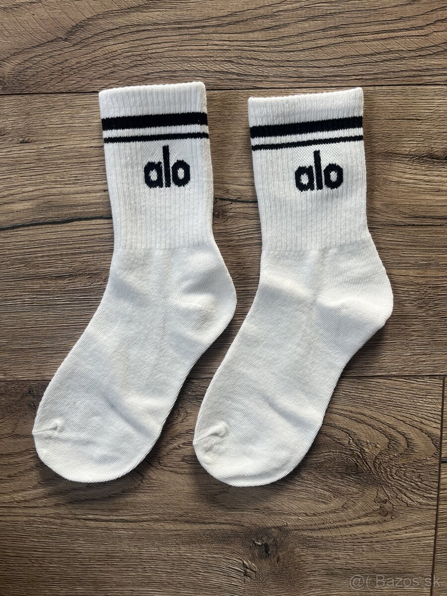 Damske ponozky zn. Alo,v ciernej a bielej farbe,37-41 - 2