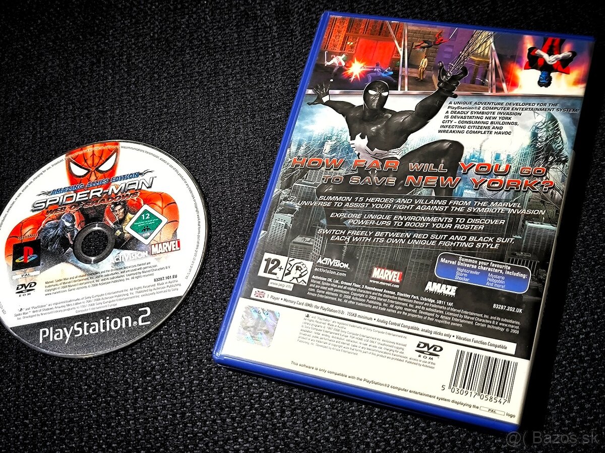 Spider-man Web of Shadows PS2 - 2