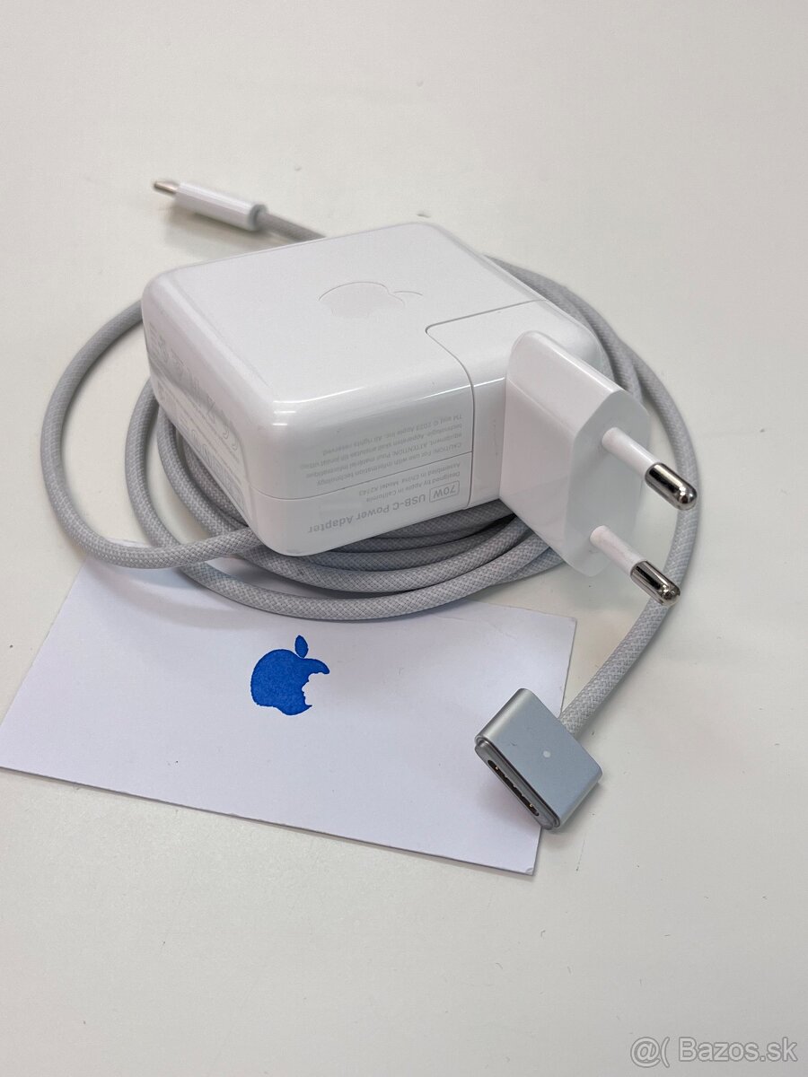 originál Apple Power Adaptér USB-C 70W MQLN3ZM/A + Magsafe 3 - 2
