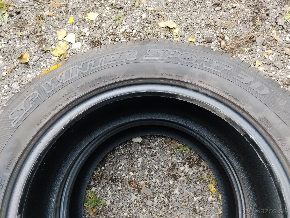 Zimna sada 265/50 R19, 110V Dunlop SP Winter Sport 3D, 4ks - 2