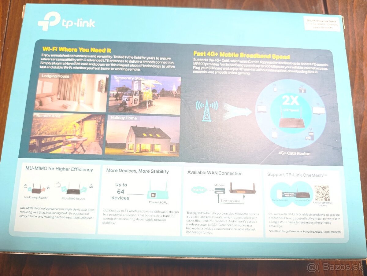 Router TP-Link Archer MR600 4G LTE - 2