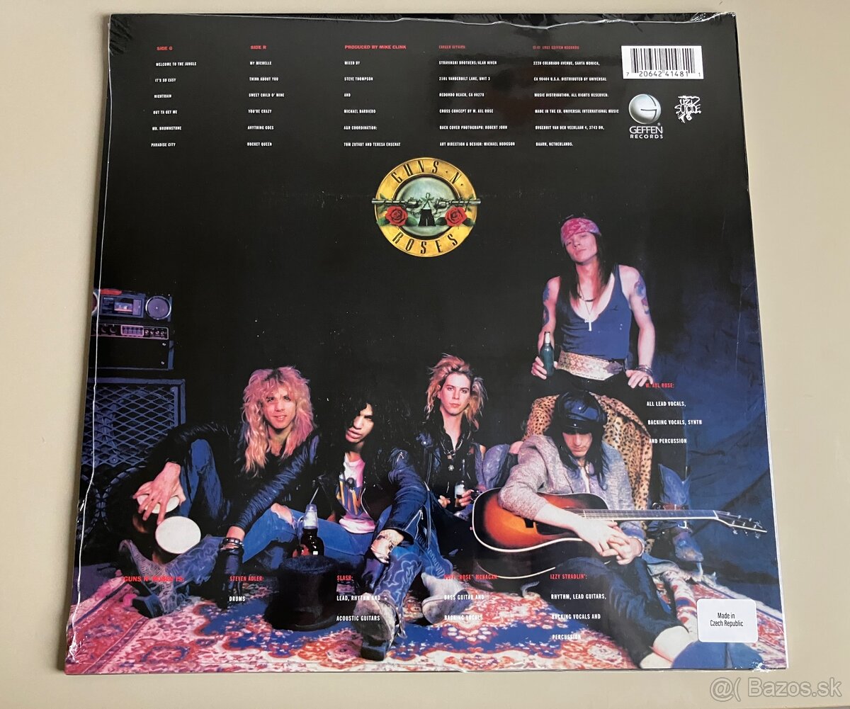LP Guns N’ Roses - Appetite For Destruction - 2