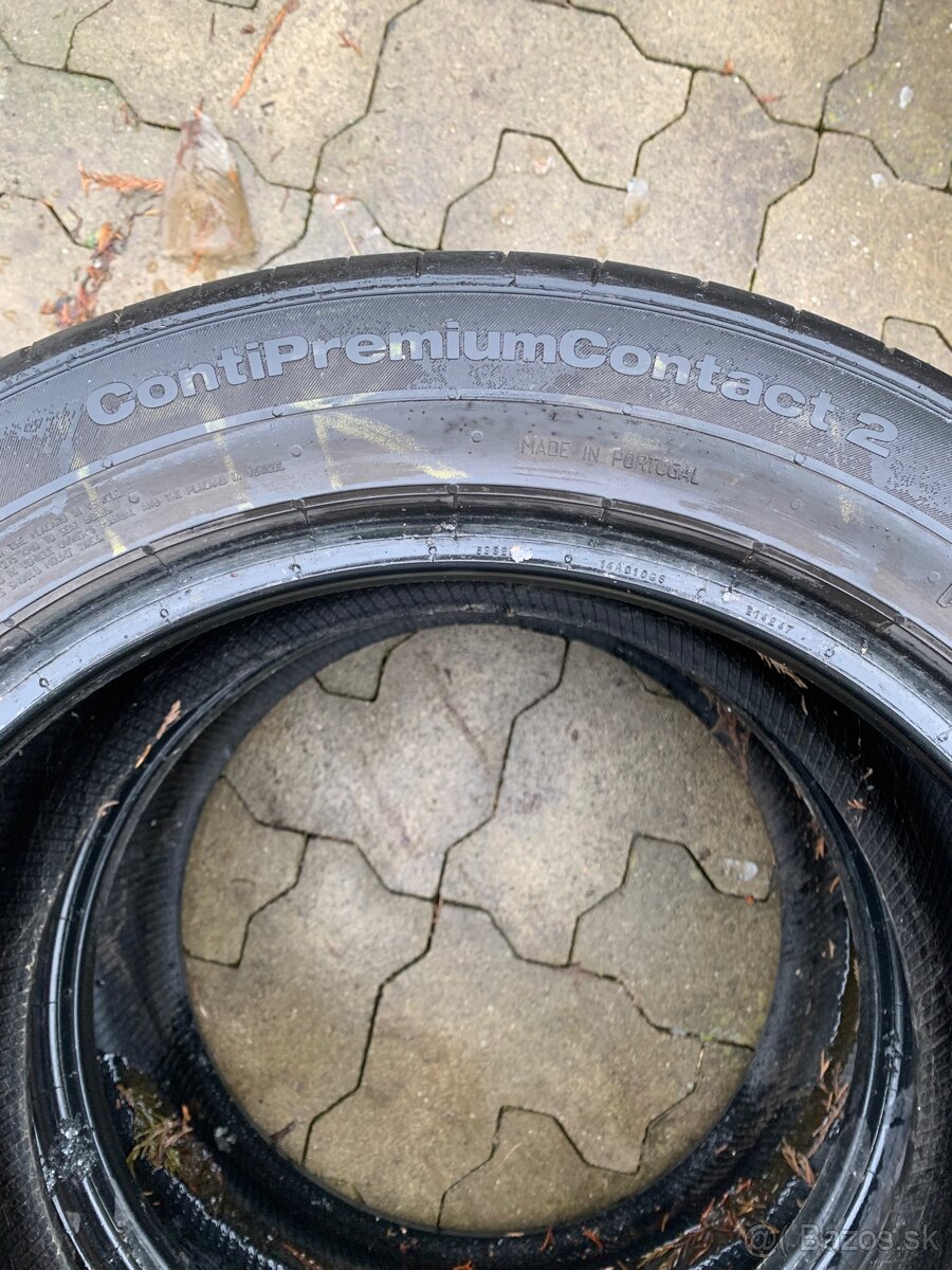 2ks letné pneumatiky Continental 225/50 R17 - 2