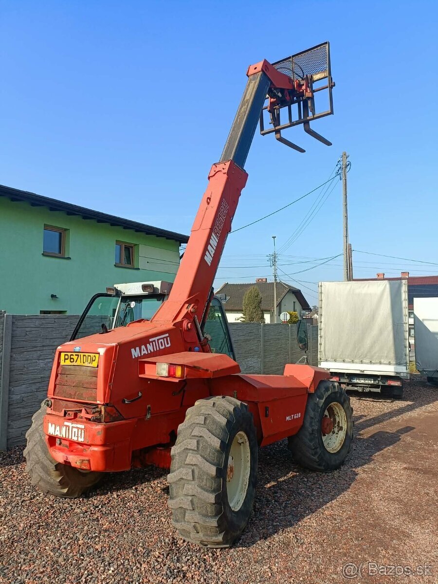 Teleskopický manipulátor MANITOU MLT628, 4x4, TP - 2