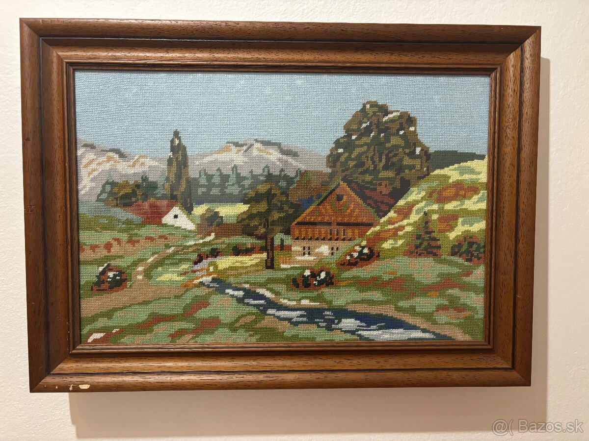 Vyšívané obrazy - 2