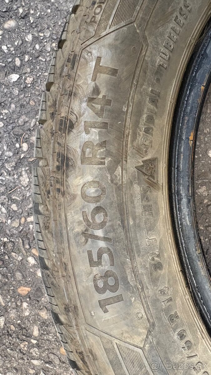 185/60R14 Zimne 4 ks - 2