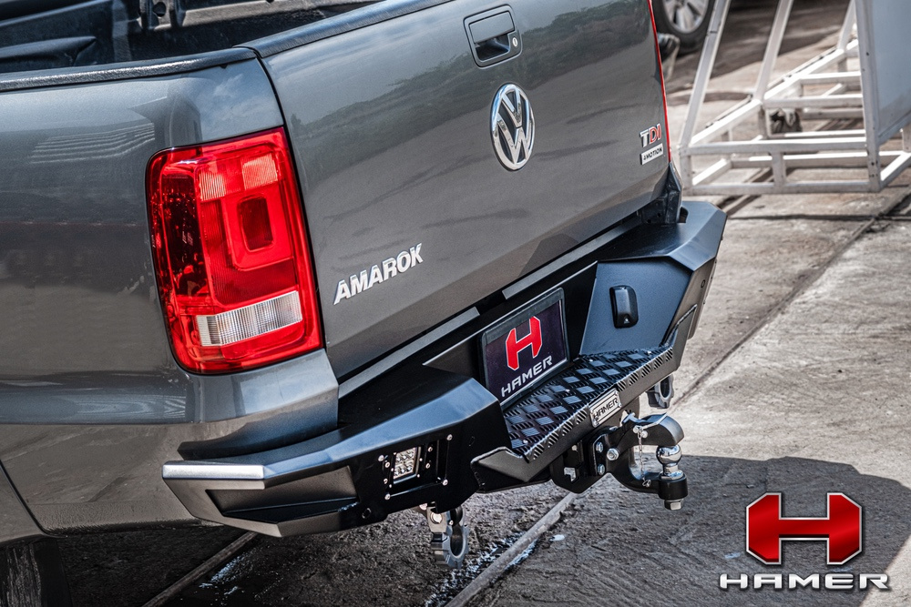 Zadný pevnostný nárazník HAMER na VW Amarok 2010-2021