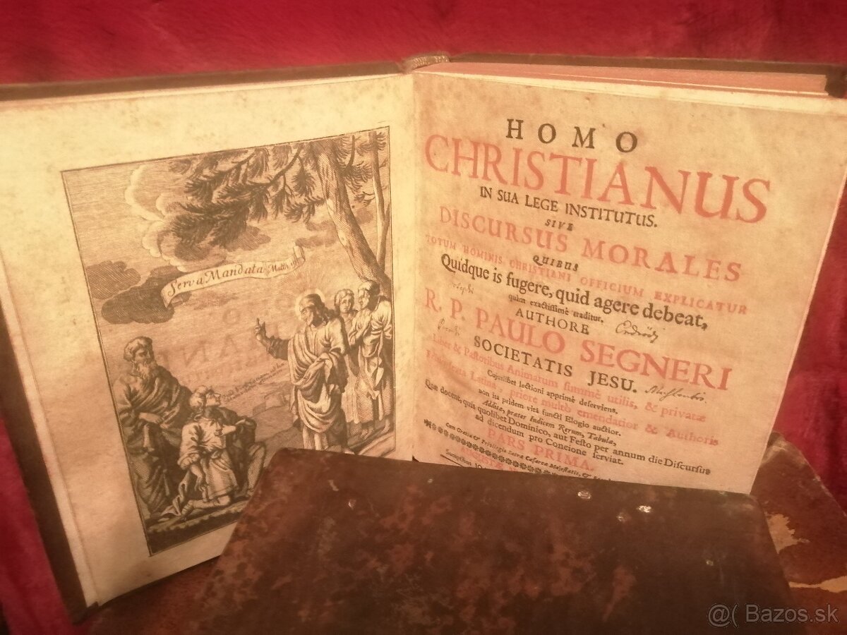 Staré hrube knihy od Segneri Komplet 3 tituly v 2 knihach - 2