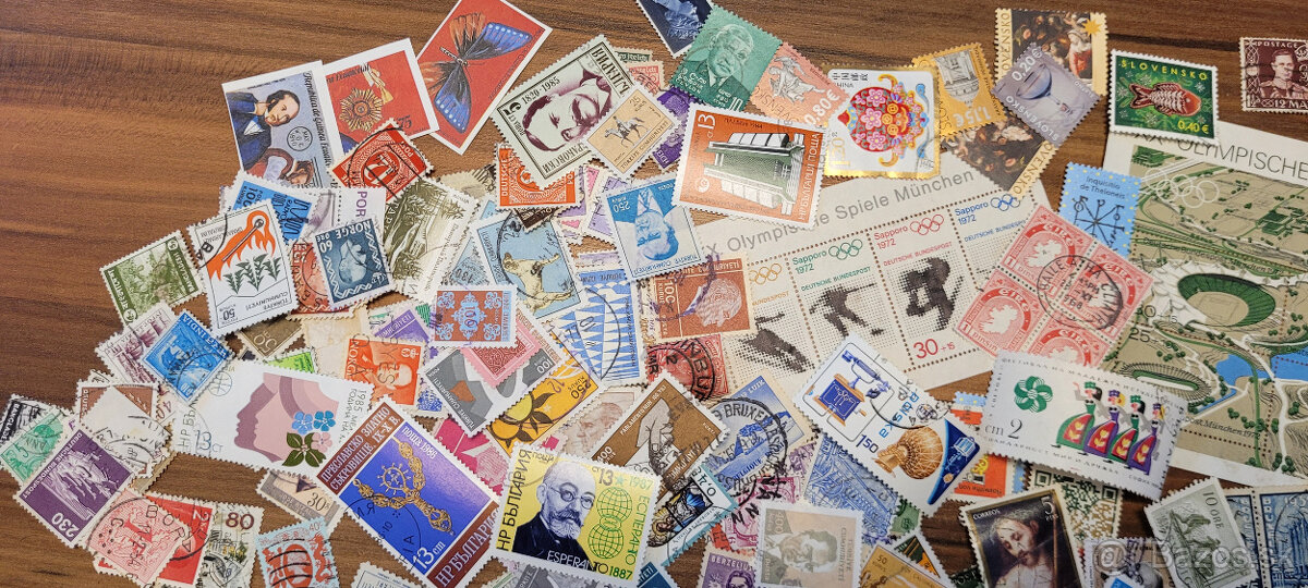 vyše 250 ks známok Európa a svet - 2