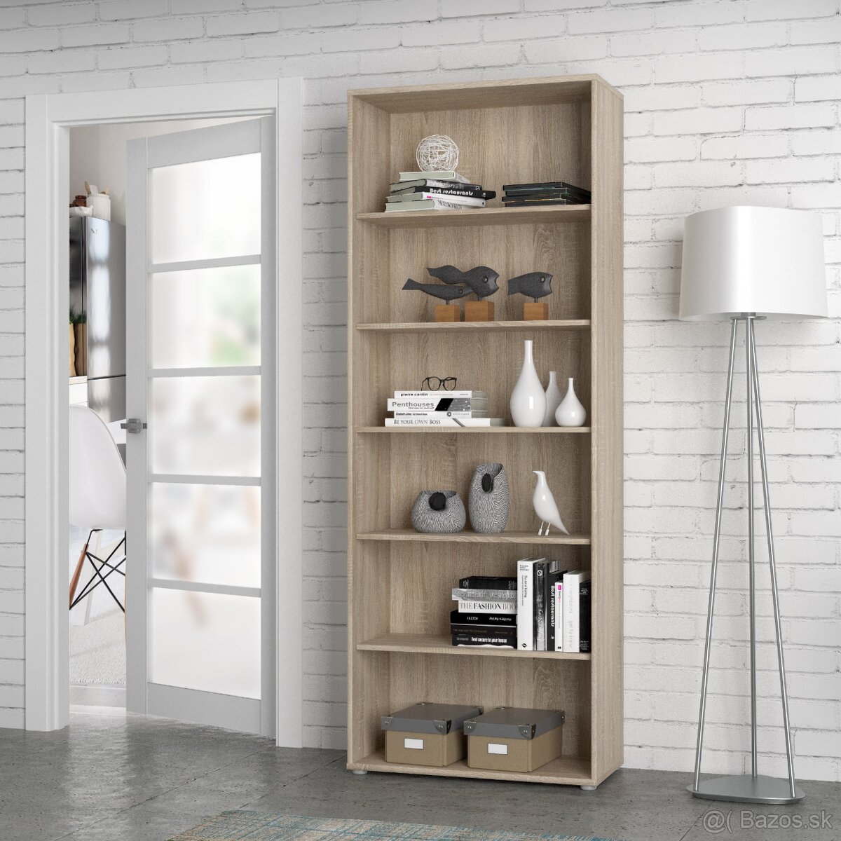 Predám knižnicu, regál - 2