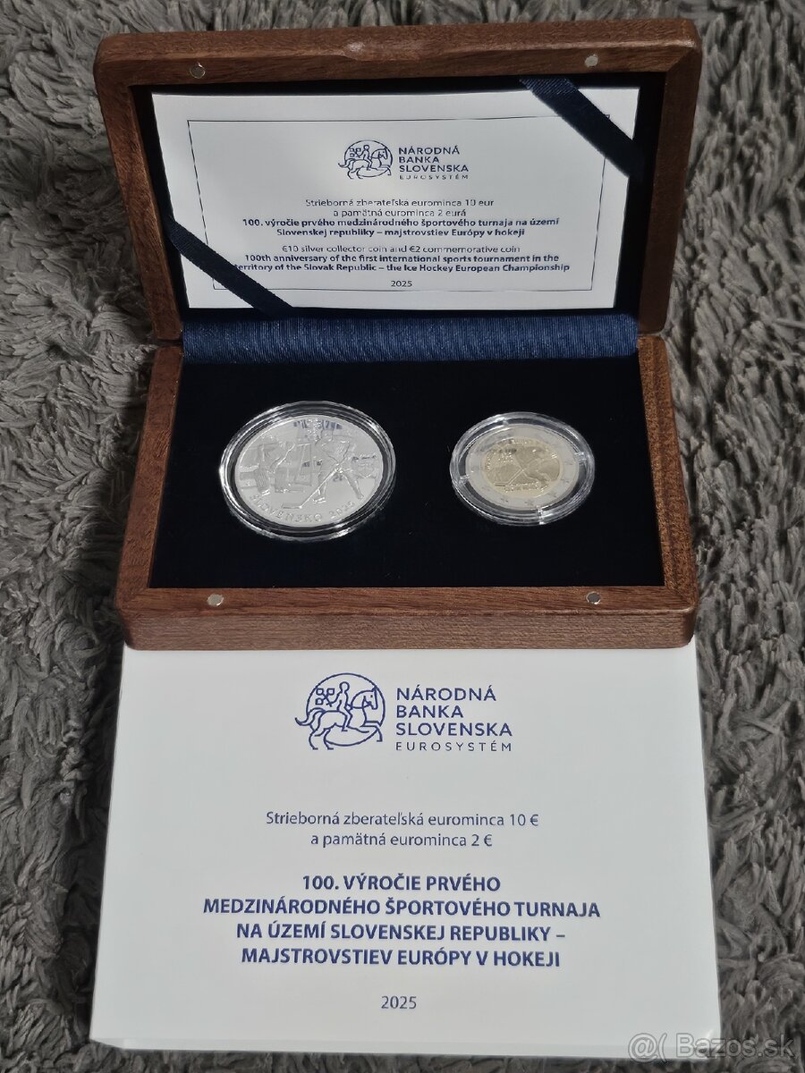 2€ Hokej 2025 Proof - 2