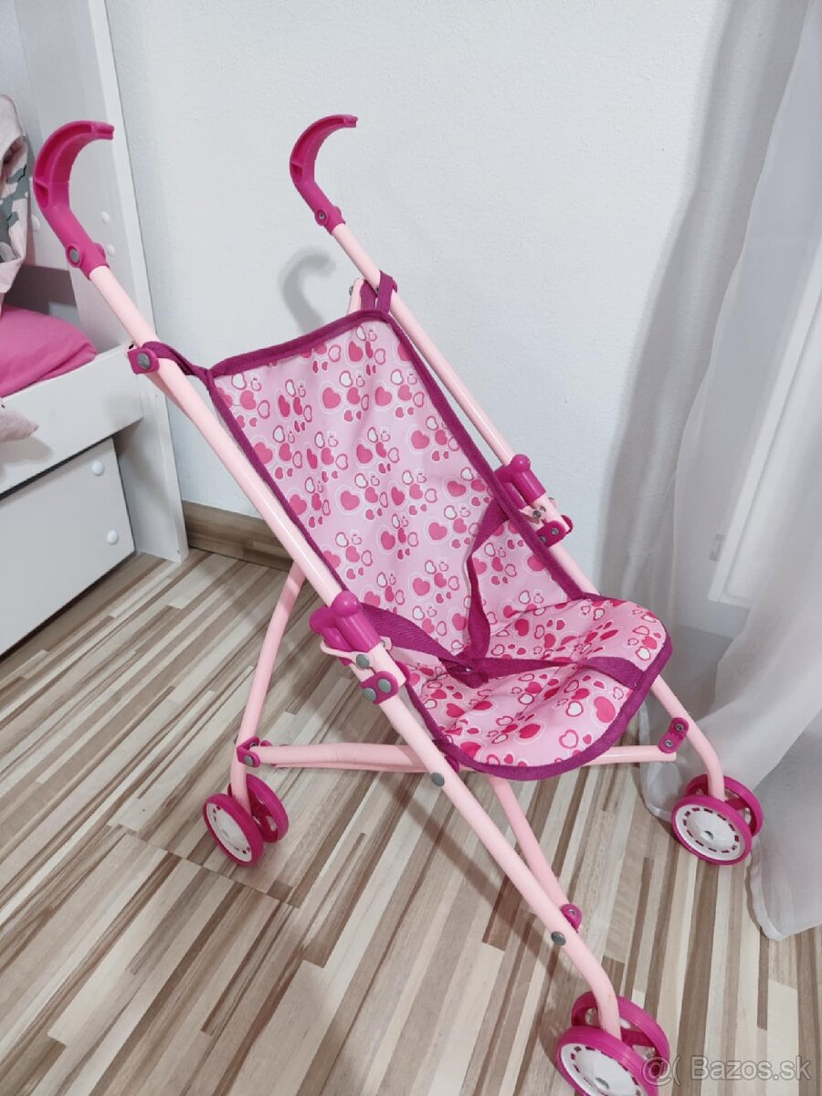 Skladací kočík pre bábiky - 2