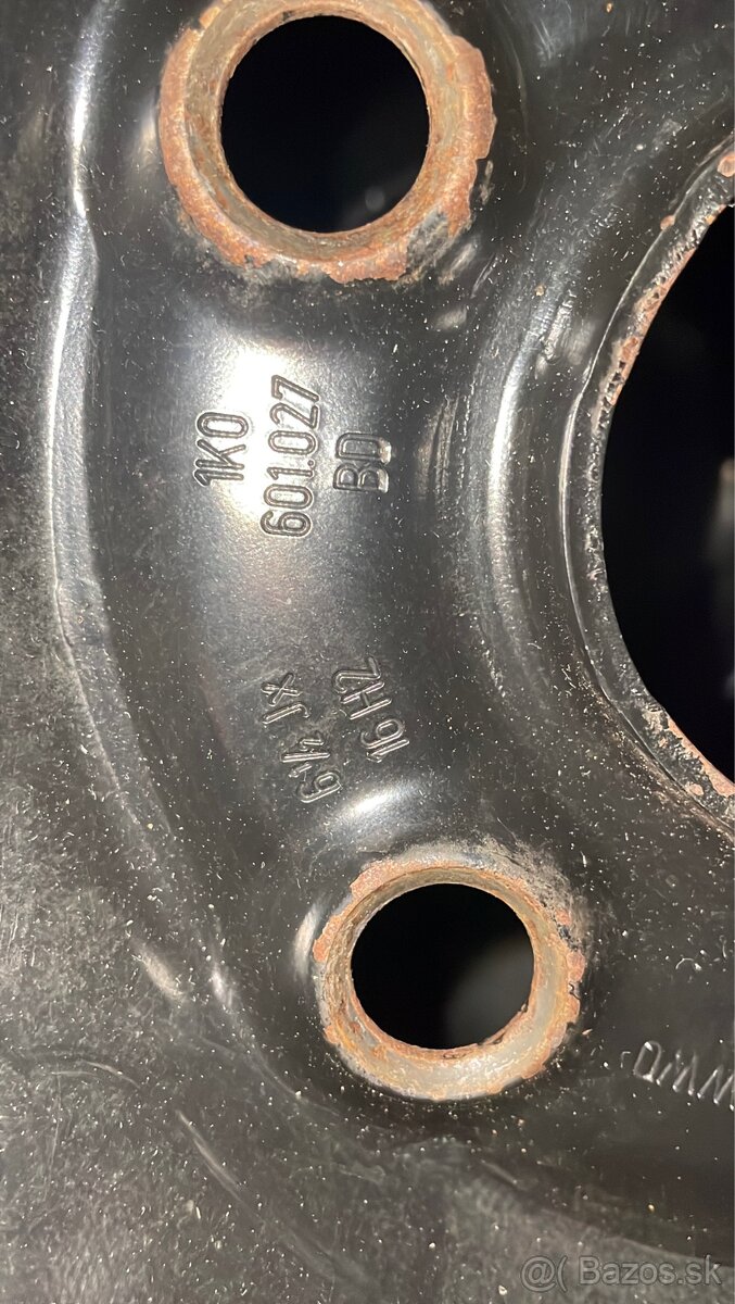 Plechové elektróny 5x112 R16 - 2