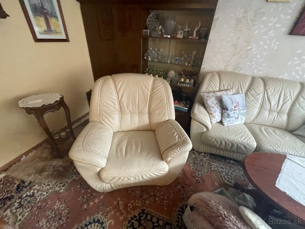 kožený gauč,nábytok bonanza - 2