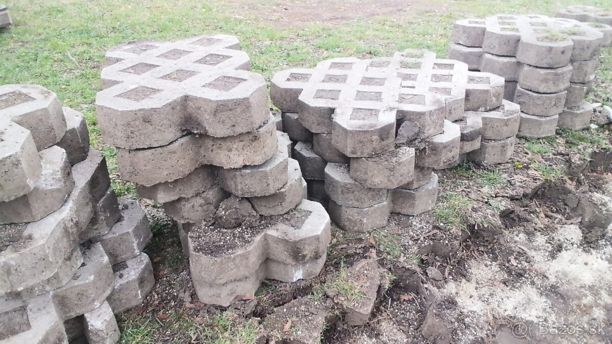 Zatrávňovacie tvárnice - 2