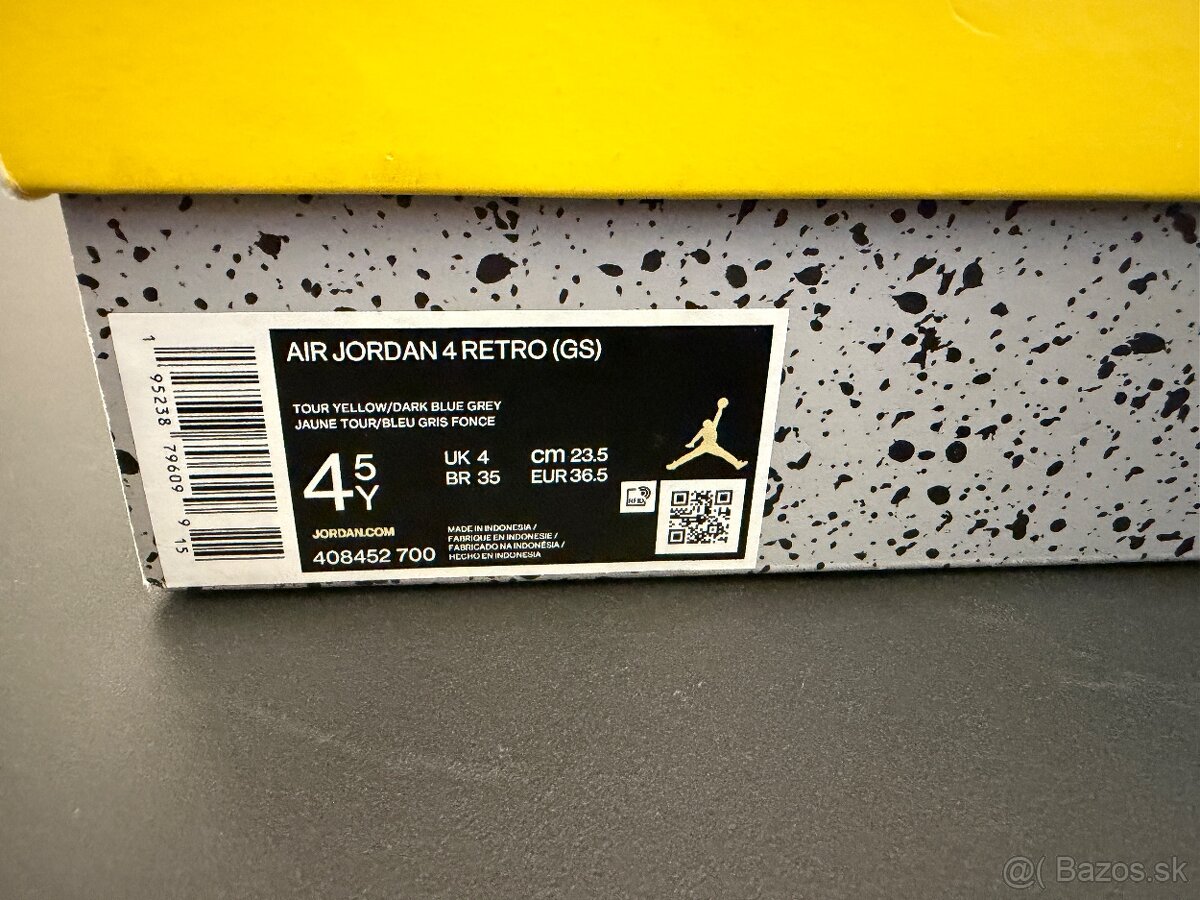 Nike Jordan 4 Retro Lightning (GS) - 2