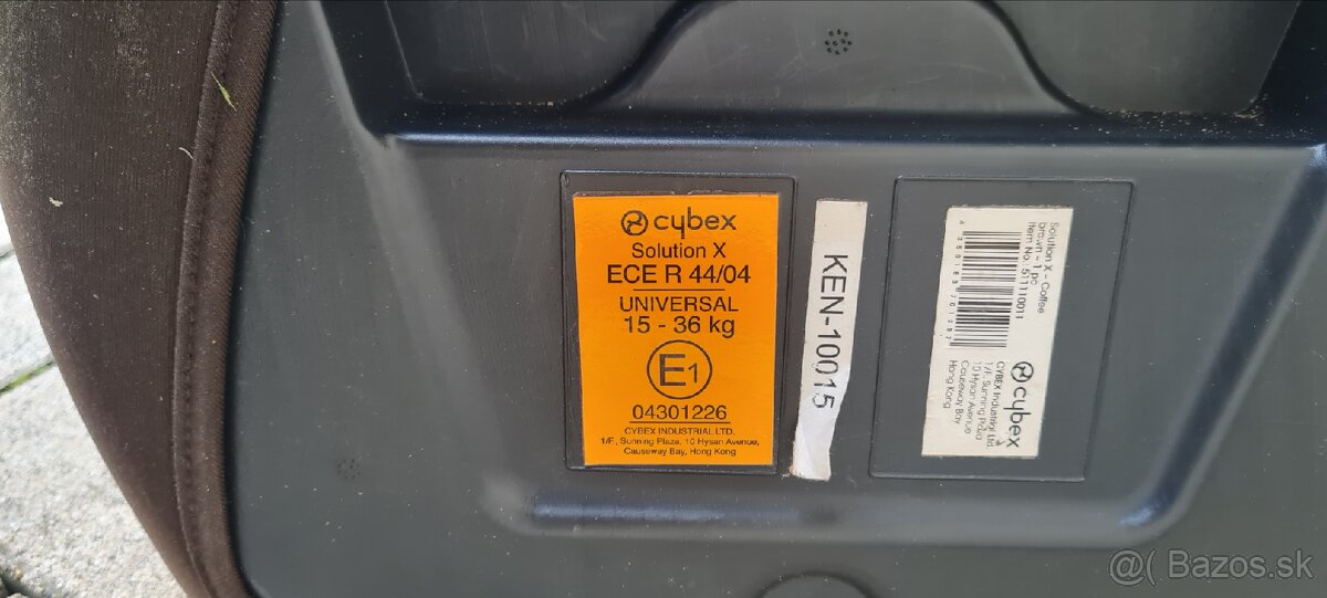 Cybex Solution X autosedacka - 2