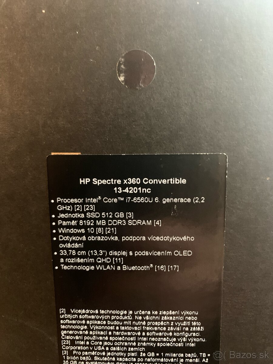 HP Spectre x360 13 (tablet/notebook - 2