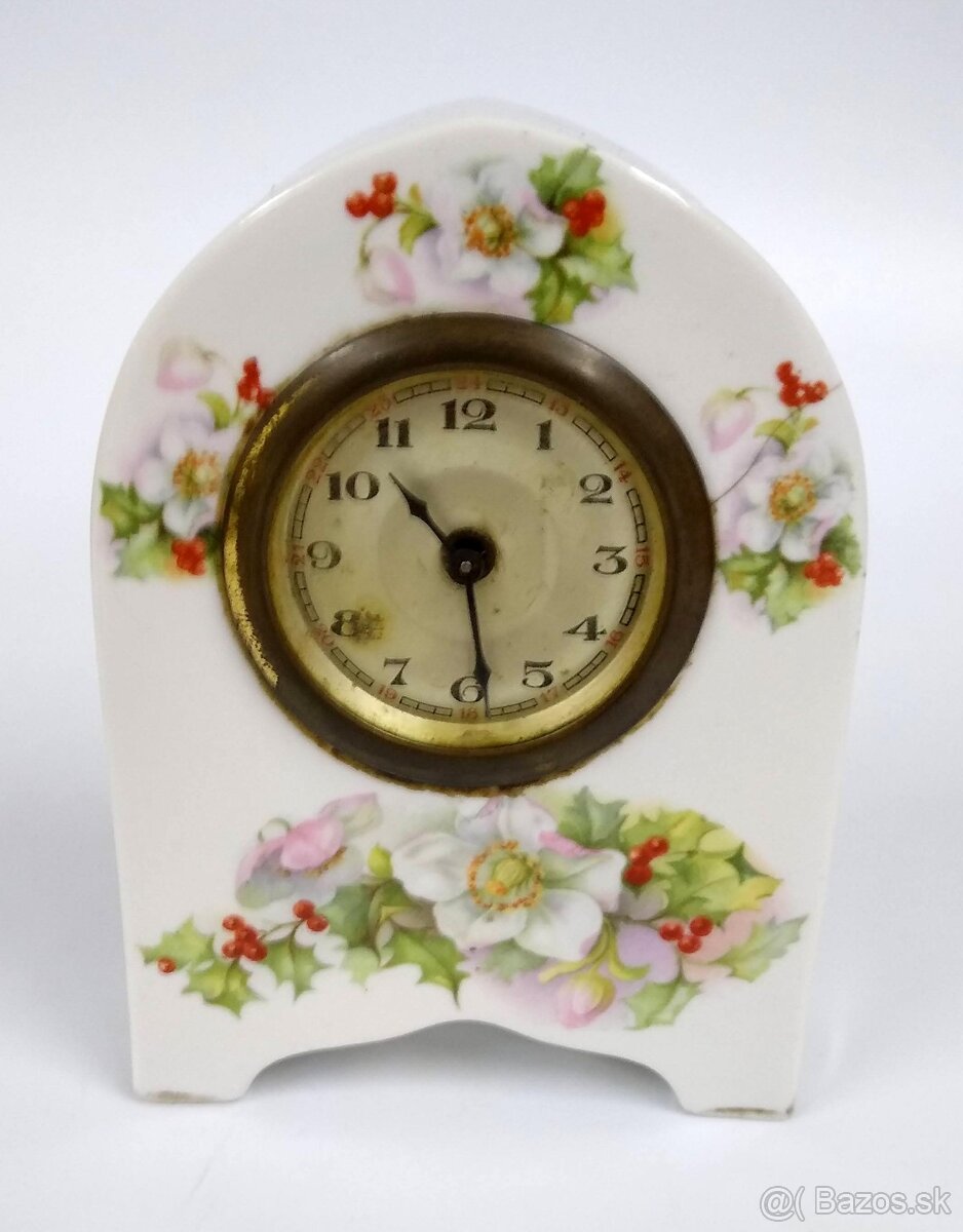 porcelánové hodiny - 2