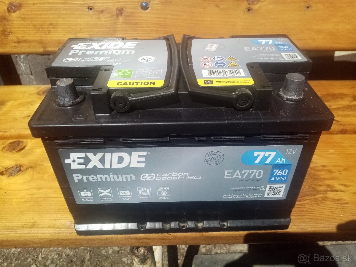 AUTOBATÉRIA - AKUMULÁTOR - Baterka ..12v - 2