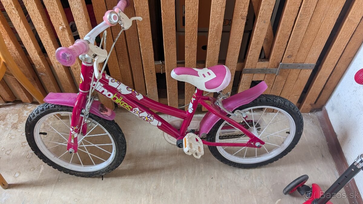 Detský bicykel a kolobežka - 2