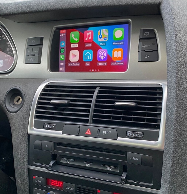 Carplay/Android Auto Audi Q7 A6 C6 - 2