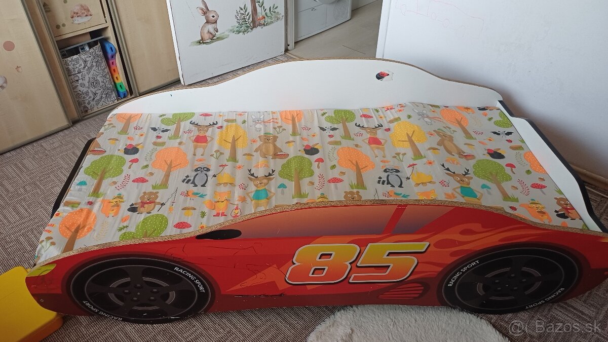 Detská posteľ AUTÍČKO Blesk McQueen cislo 85 - 2