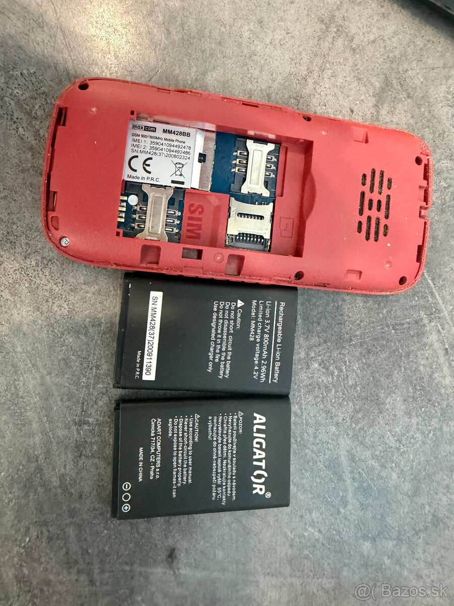 MAXCOM MM428BB-nova bateria - 2
