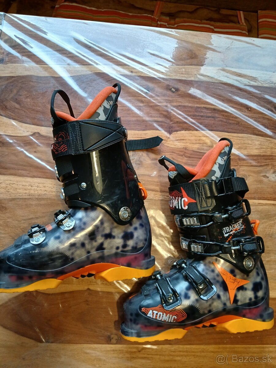lyžiarky ATOMIC TRACKER 130, ORANGE/black, SHOCKILLA, SKI/WA - 2