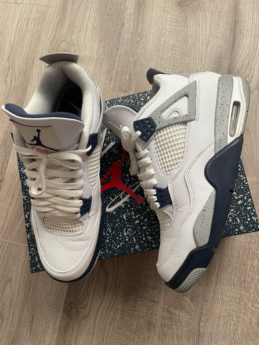 Air jordan 4 Mid Night Navy - 2