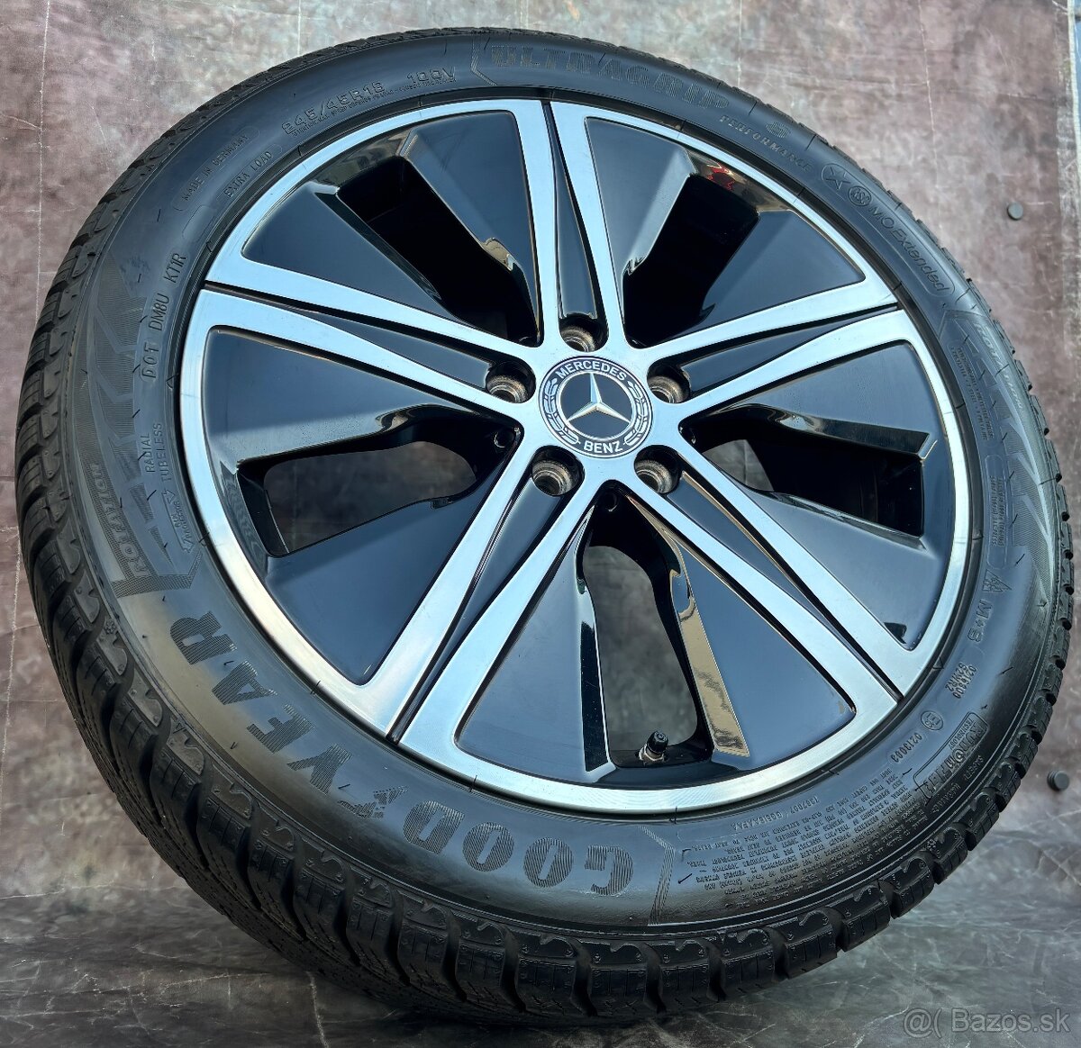 Originální alu kola Mercedes-Benz V-Klasse 245/45/18 zimní - 2